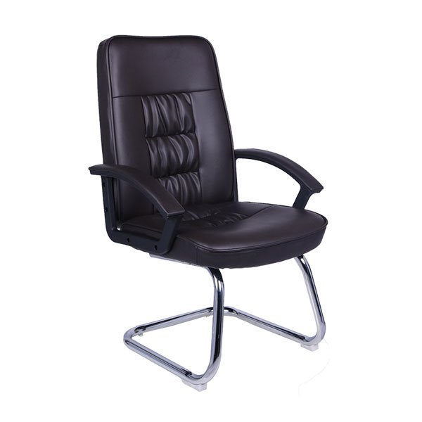 Chaise visiteur noir 98cm