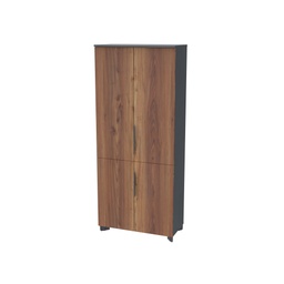 [BPRB-4SWDC1890-M] Armoire haute de rangement à 4 portes battantes Minyatur